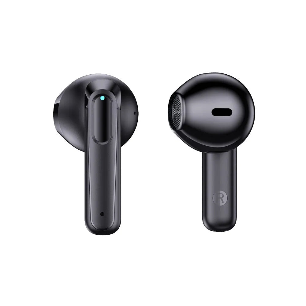 A18 wireless Bluetooth headset in-ear with digital display, PC ABS material, black colour