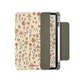 Microfiber leather tablet case with magnetic double-sided clip for iPad Air 5 10.9 inch