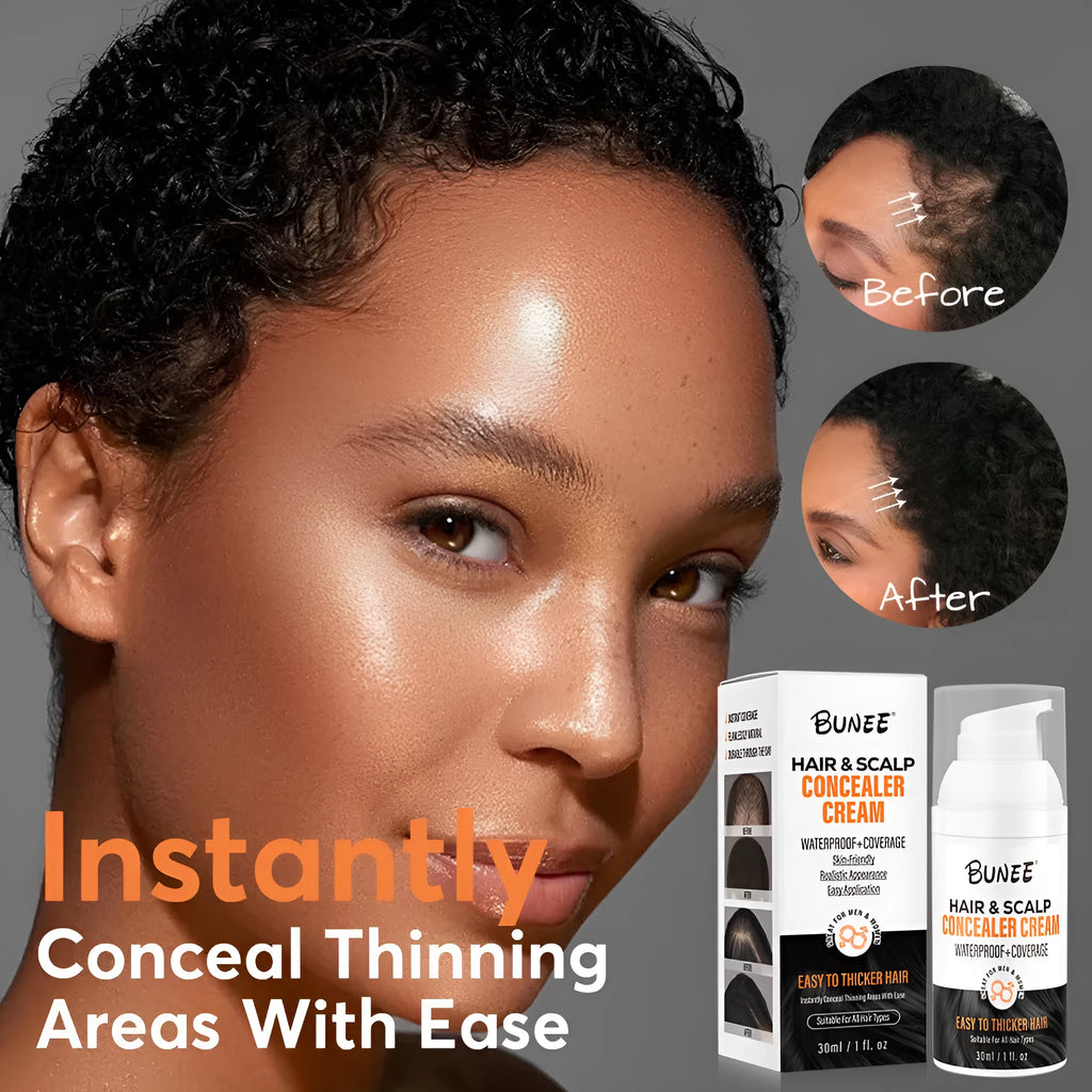 30ml hair thinning concealer pomade pot for scalp coverage