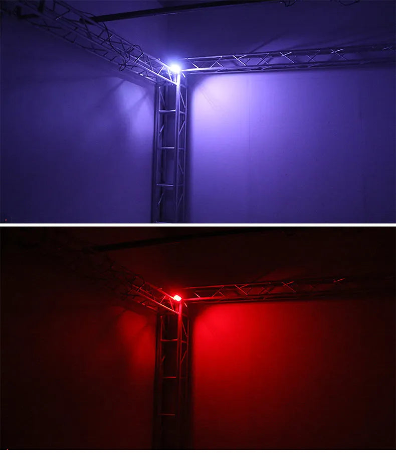 Sound control 48 LED stage strobe light unit with compact design for venue lighting