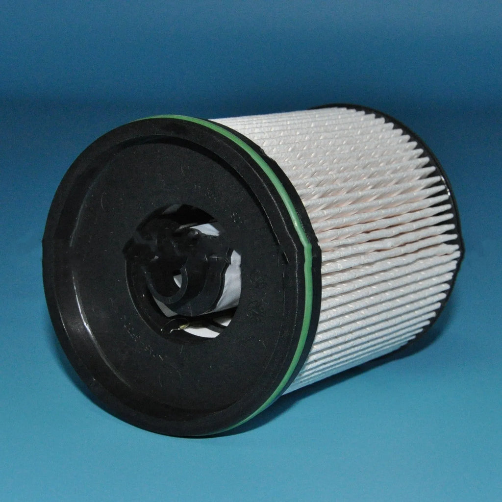 Diesel fuel filter element with gasket for Vauxhall and Opel Astra K cars, showing 106mm height