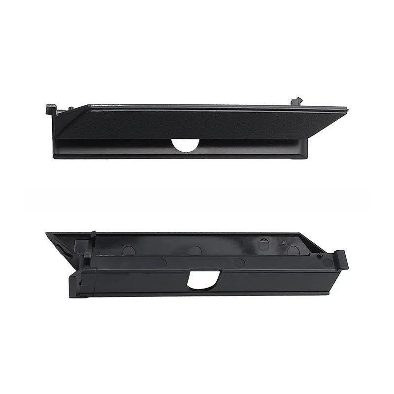 Black PS4 Pro replacement hard drive bottom cover with warehouse door baffle block strip