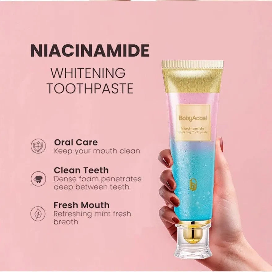 100g tube of nicotinamide whitening toothpaste for adult men and women
