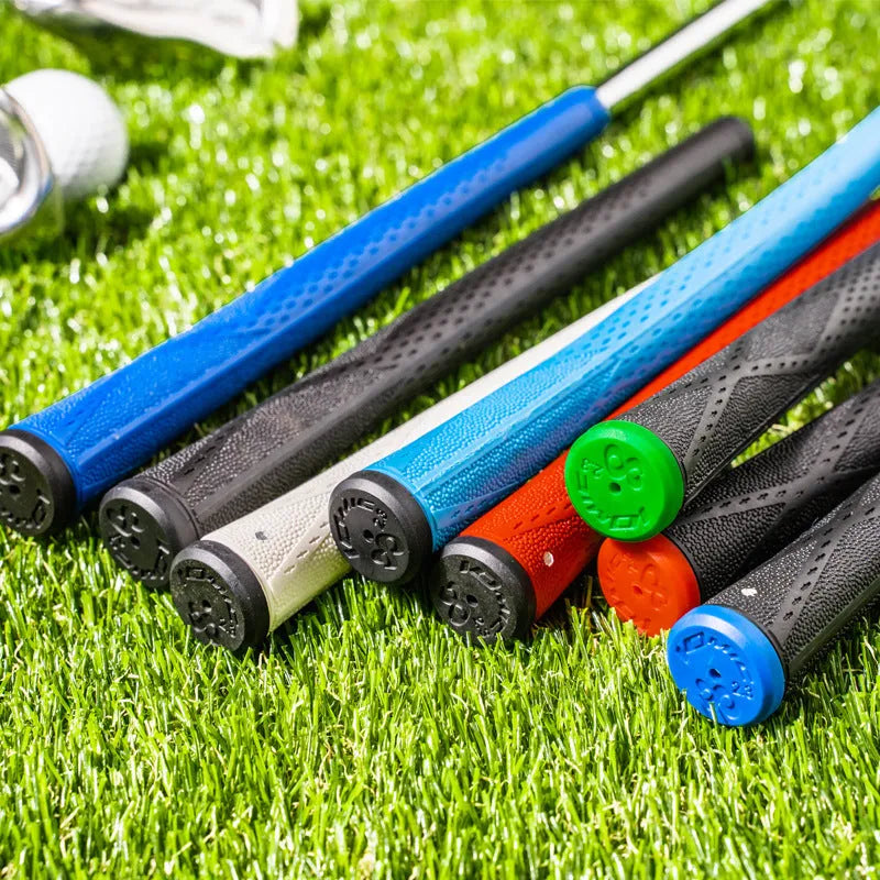 A single TPE/TPR golf club grip shown in one of the nine available colour options.