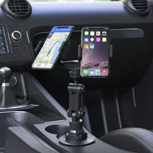 Silicone automobile phone holder in Peak-X5 colour for dashboard and desktop use