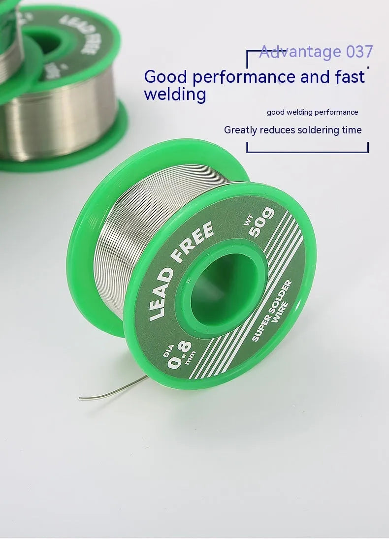 Flux cored tin lead alloy solder wire 1mm diameter 20g and 50g spools for metal joining