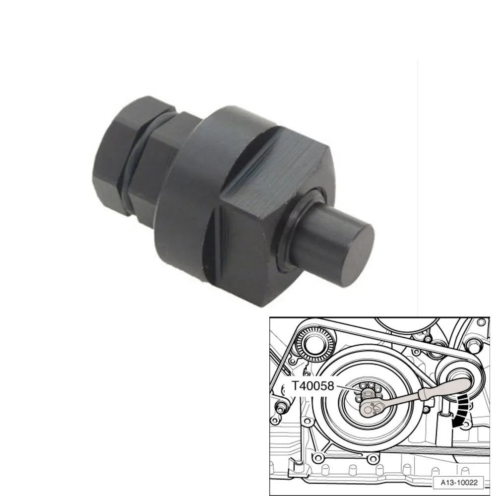 Aodi T40058 crankshaft rotating sleeve automotive timing tool component