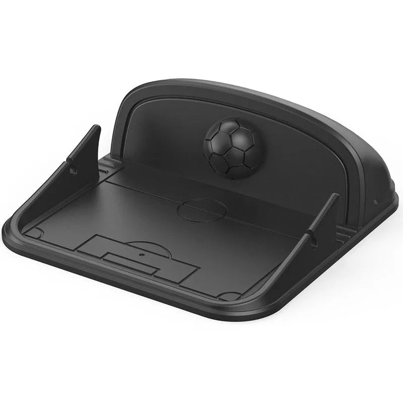 Silicone automobile phone holder in Peak-X5 colour for dashboard and desktop use