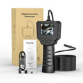 Waterproof HD inspection camera with 8mm probe for automotive and plumbing pipeline visual inspection