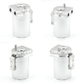 Aluminium alloy engine oil breathable pot in red, blue, black and silver colours for car modification