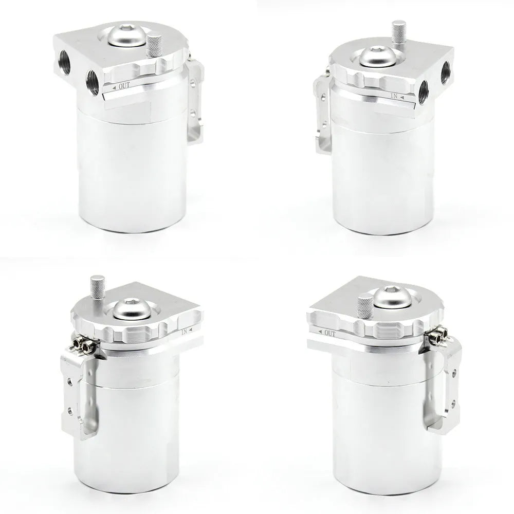 Aluminium alloy engine oil breathable pot in red, blue, black and silver colours for car modification