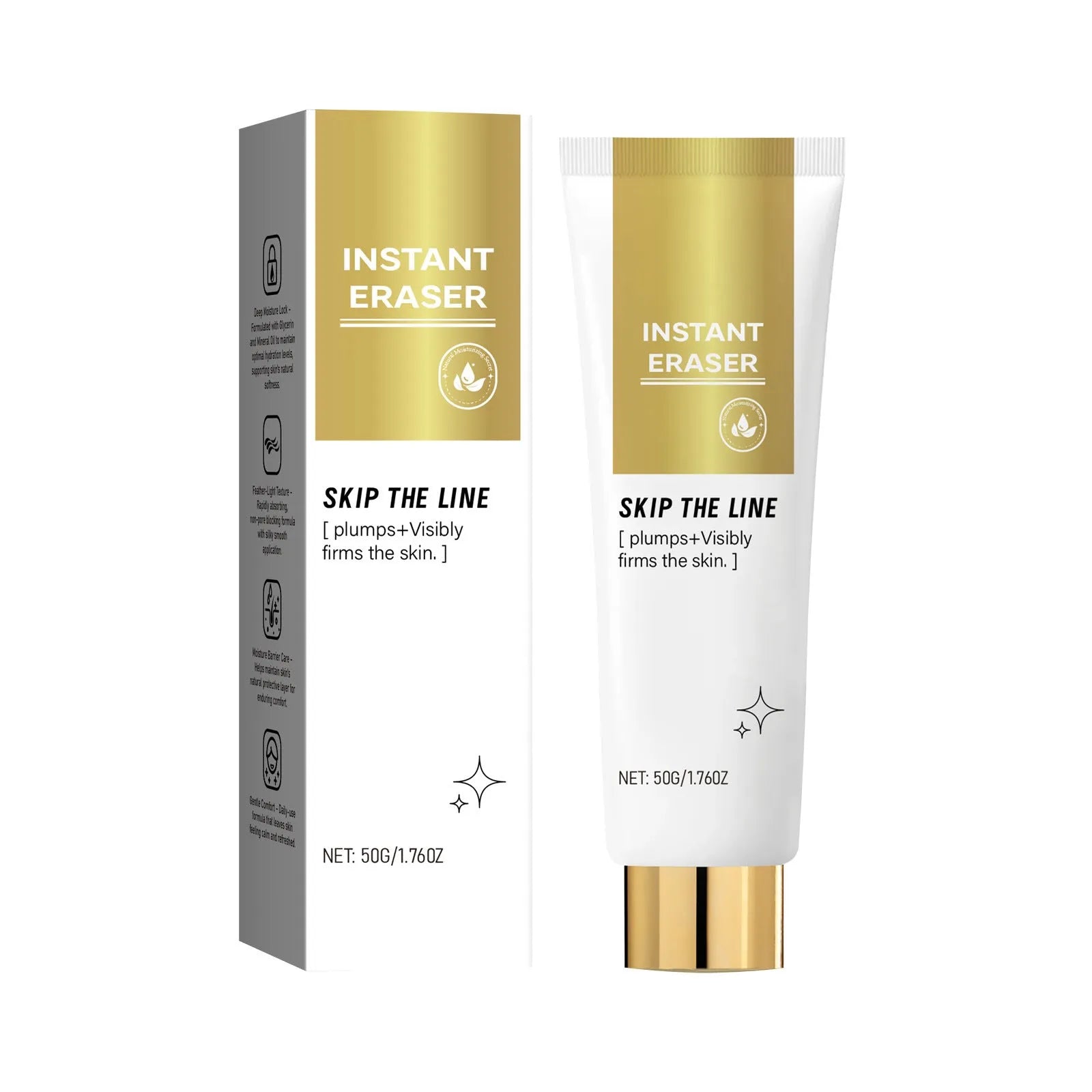 Standard skin repair cream 50ml white jar with fading wrinkle and lifting formula