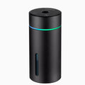 Aluminium car air humidifier and essential oil diffuser with 260ml capacity and USB cable