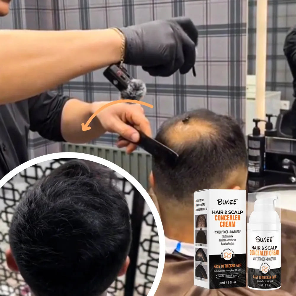 30ml hair thinning concealer pomade pot for scalp coverage