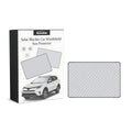 Rectangular aluminium film windshield frost cover measuring 140cm by 95cm