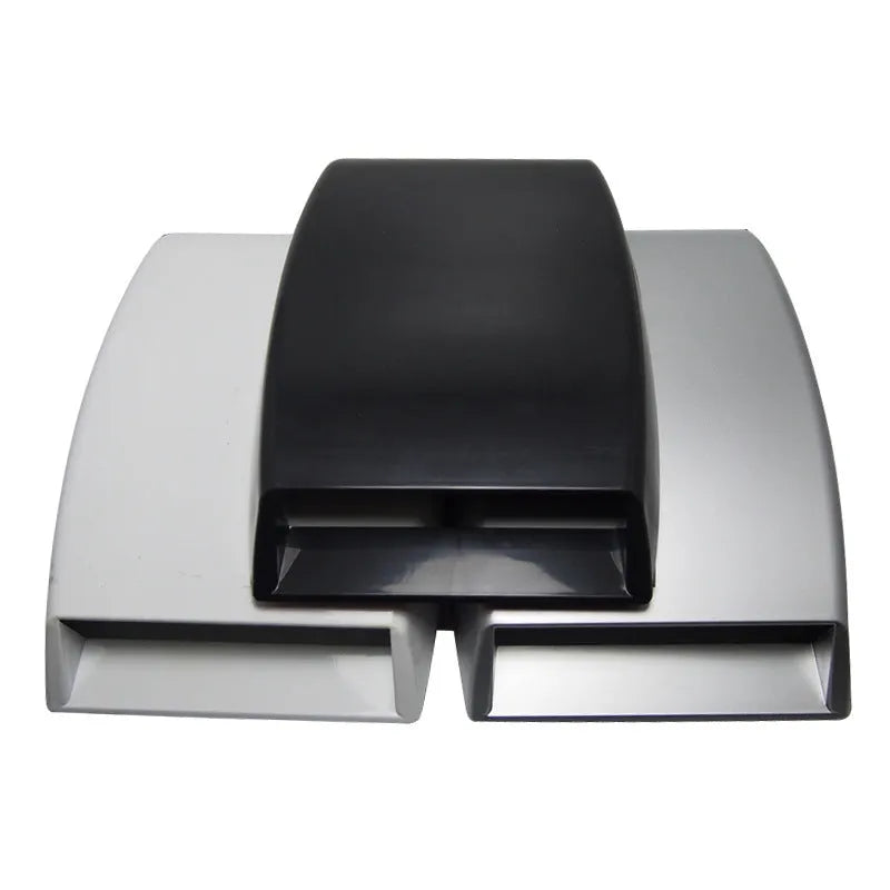 Car decoration air vent accessory in ABS plastic available in black, silver, or white colours