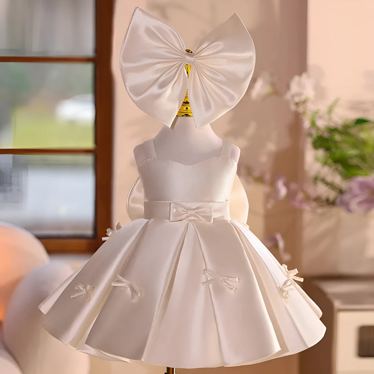 Princess Dress for Children Birthday Party Polyester Fibre Dress Available in 80cm to 150cm Height Sizes Including 80cm 90cm 100cm 110cm 120cm 130cm 140cm 150cm Colour M9238