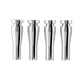 Four silver aluminium auto parts for Ford F150 F250 F350 rear cab latch repair kit
