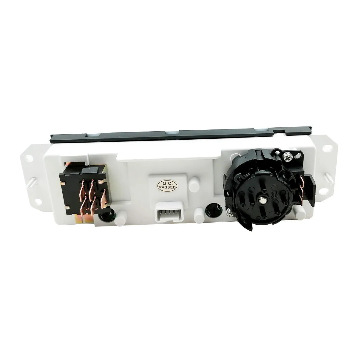 Black Jeep Wrangler air conditioning control switch panel for 2005-2006 models OE 55056558AA