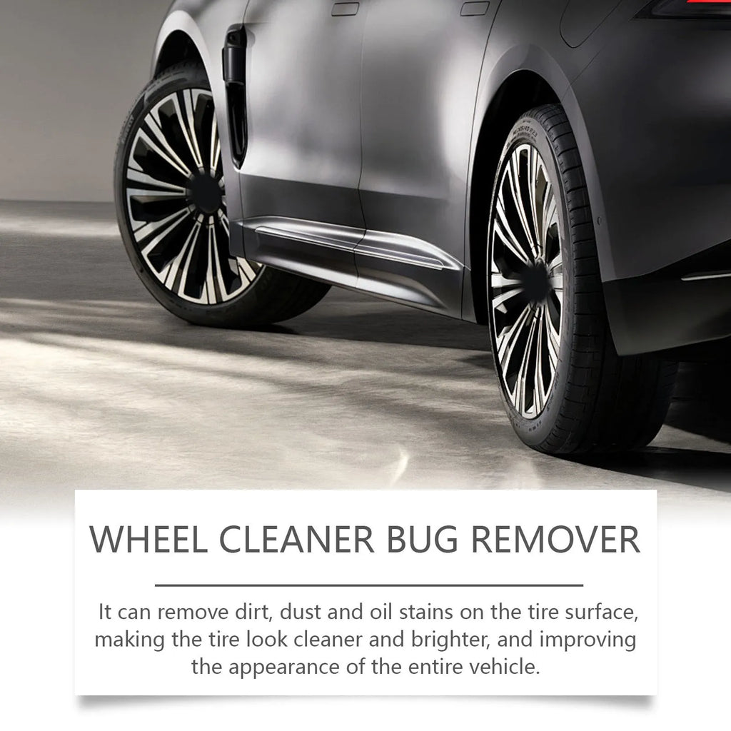120ml water-based car wheel cleaner for brake dust removal on alloy wheels