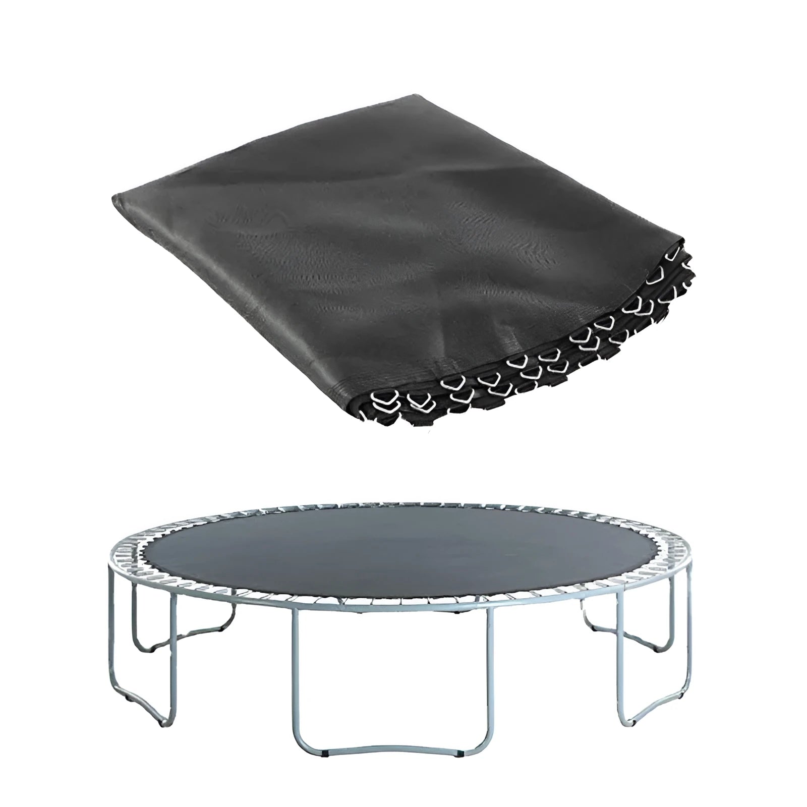 Large round elastic polypropylene cloth for trampoline spring and bungee protection in various sizes