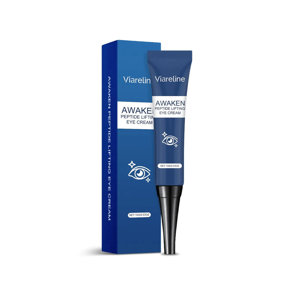 Viareline collagen firming eye cream 15g container with tripeptide extract