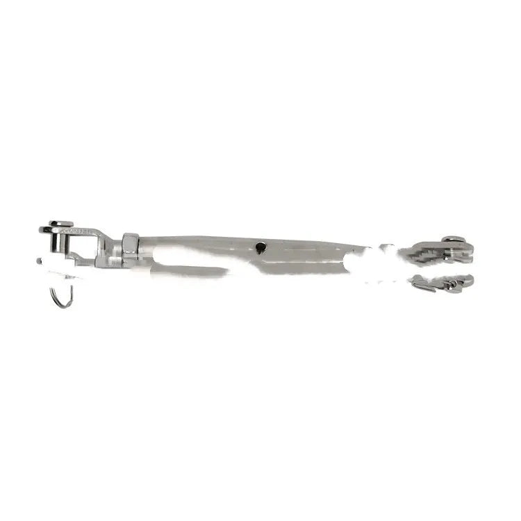 Children's pulley slide rope system with steel cable, handle, and safety hardware for backyard installation