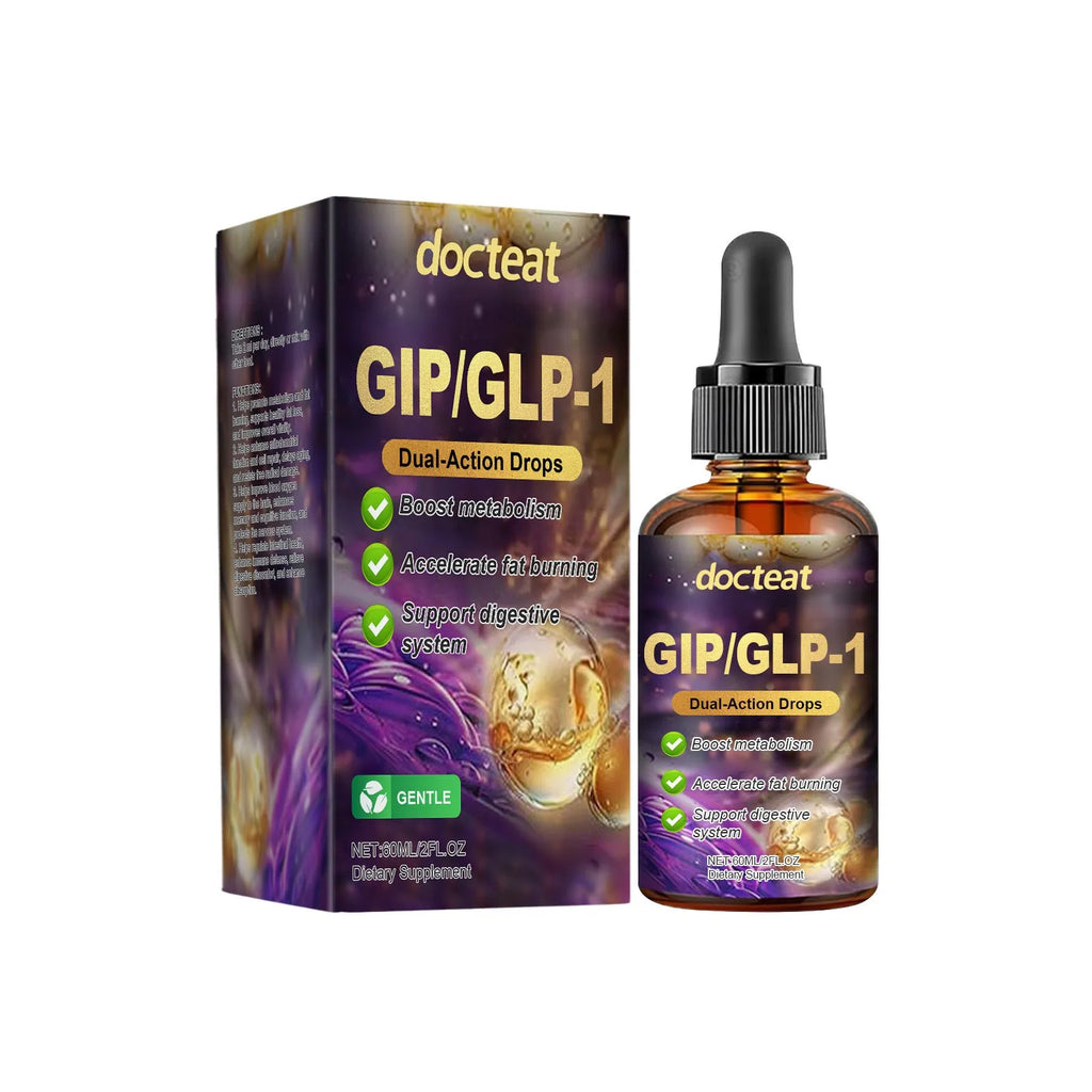 60ml balance supplement drops bottle with dropper for measured application
