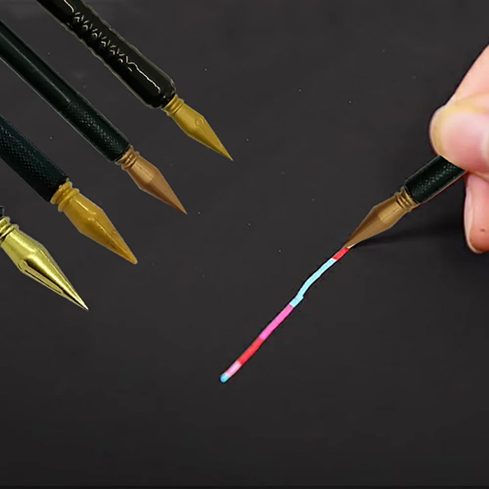 Scratch art pen and children's art tool set for creative scratching projects