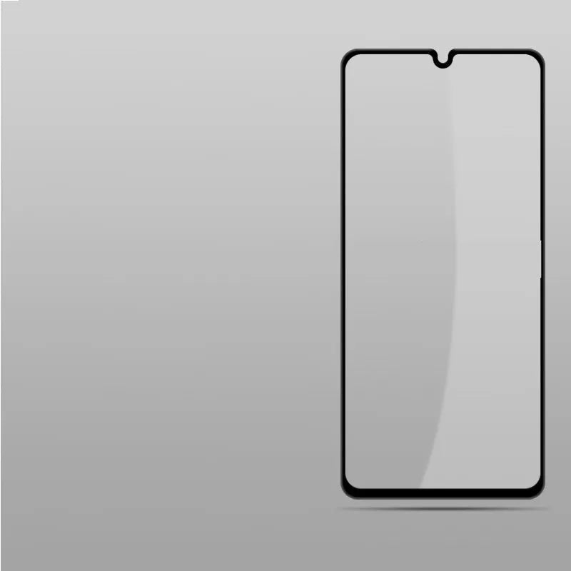 Samsung Galaxy A33 5G full screen tempered glass protective film in black
