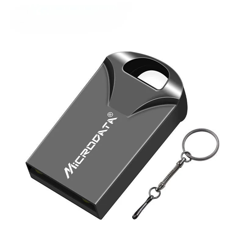 Metal creativity speed car USB flash drive necklace with chain accessory in black colour