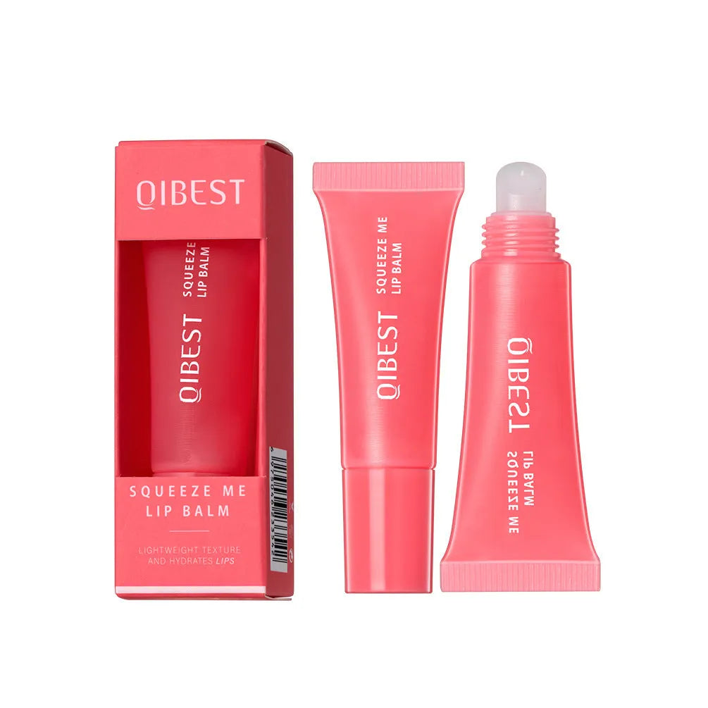 Water Coagulation Lip Balm in a lipstick case for moisturising and anti-chapping.