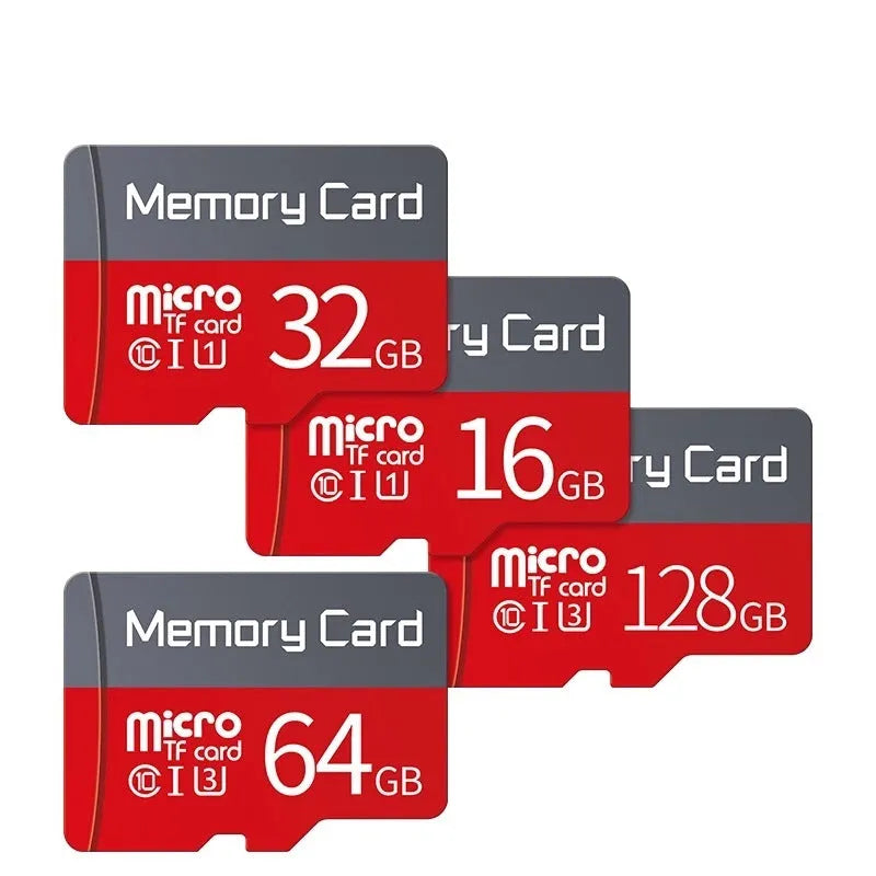 TF memory card for CCTV security cameras and dash cams in 128GB, 256GB, or 512GB capacities