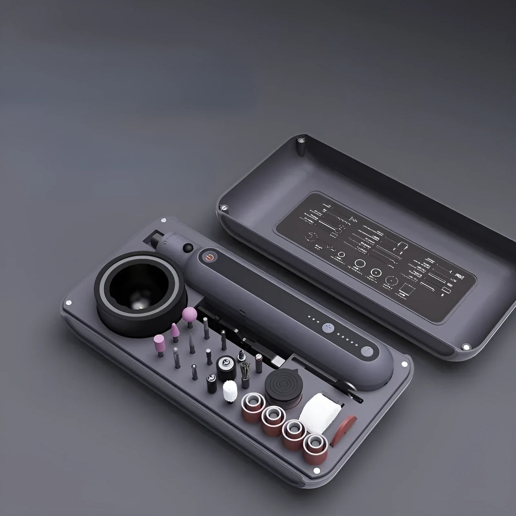 8V mini polishing and cutting machine with lithium battery and five speed settings