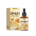 60ml bottle of intestinal support drops with dropper for digestive wellness