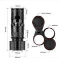Carbon fibre black adjustable car cup holder with retractable base on a car centre console.