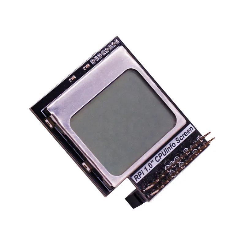 1.6-inch LCD display screen for Raspberry Pi with backlight switch.