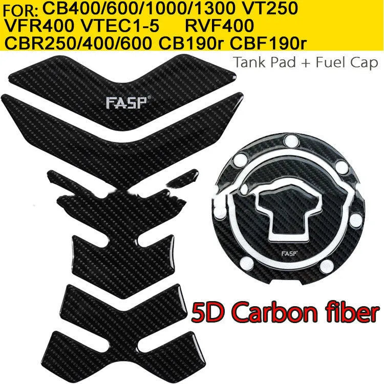 5D real carbon fish bone paste for GM sports car fuel tank in TQ009+G001 style