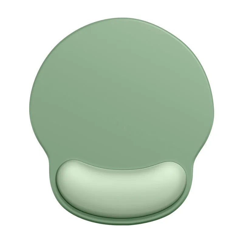 Gradient Girl wristband silicone mouse mat with milk silk silicon bottom measuring 220mm by 250mm
