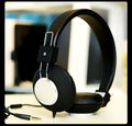 Wired head-mounted sports earphones in multiple colours with 3.5mm plug