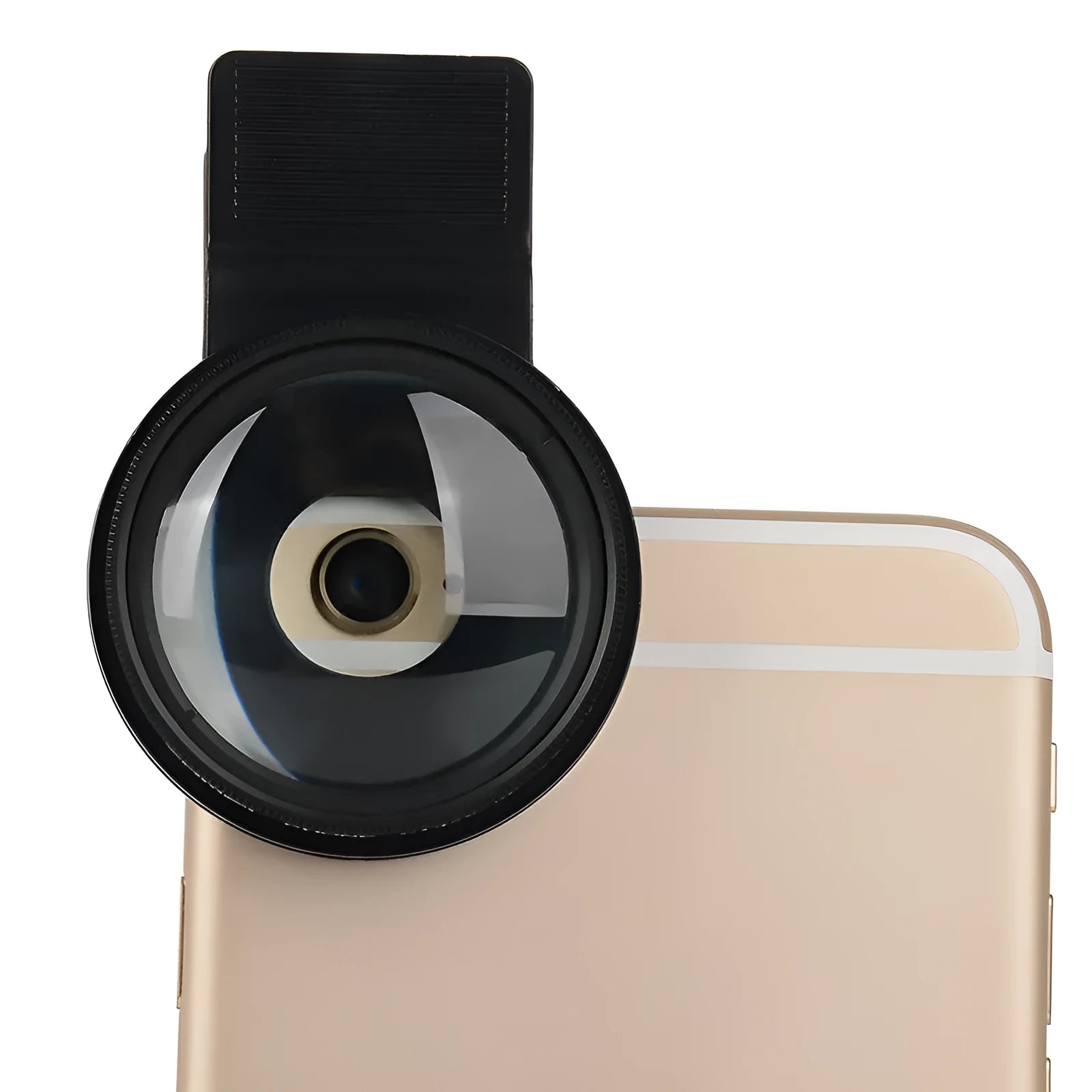 12.5x smartphone macro lens with 37mm aluminium alloy frame and mounting clip