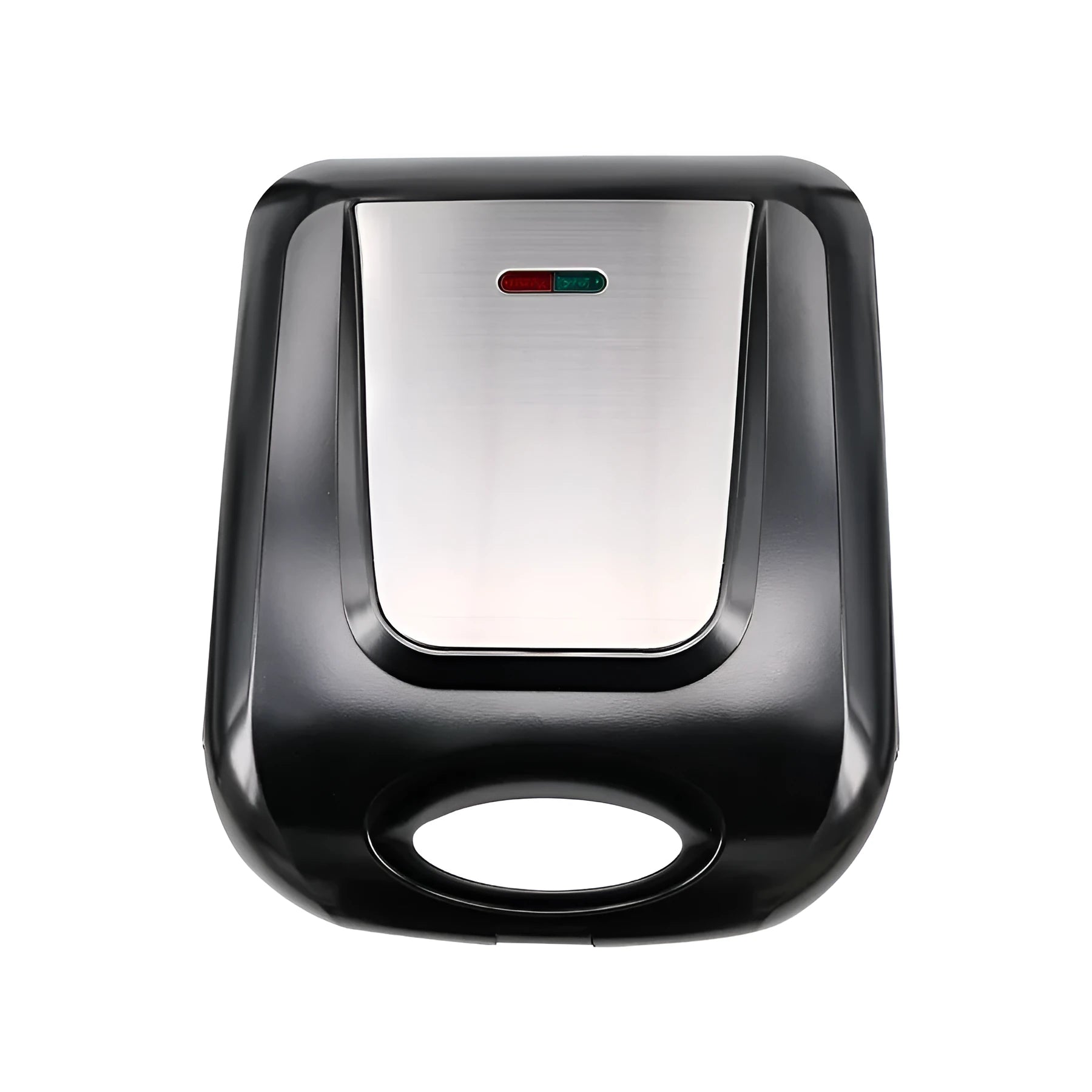 Black electric nut roasting machine for peanuts, hazelnuts and pine nuts with 1400W heating