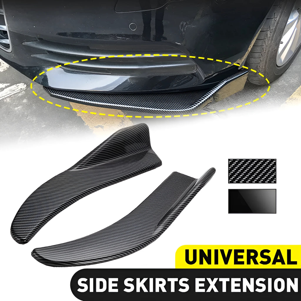 Car deflector light carbon fibre add-on for General Motors vehicles front and rear
