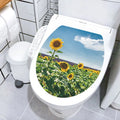 PVC self-adhesive wall sticker 29x34cm underwater world cosmic starry sky design