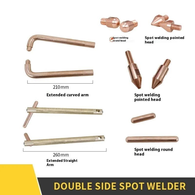 OL8000 double-sided spot welder butt welding machine with manual driver and welding heads
