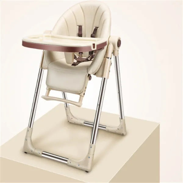 Blue anti-fall baby chair for toddler made from eco-friendly waterproof plastic