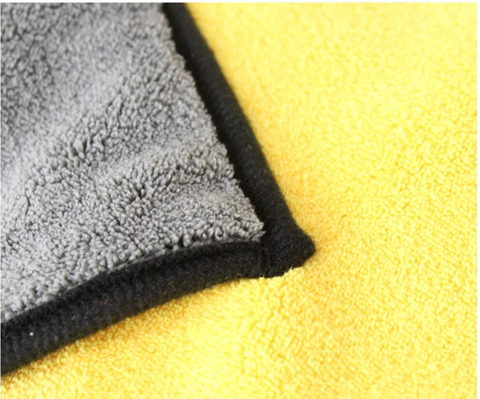 800gsm superfine absorbent fibre pet bath towel for dogs in blue colour
