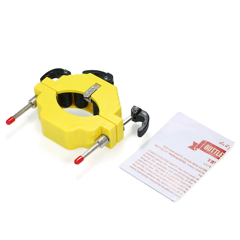 Bottle cutter tool for DIY glass bottle cutting with adjustable length mechanism