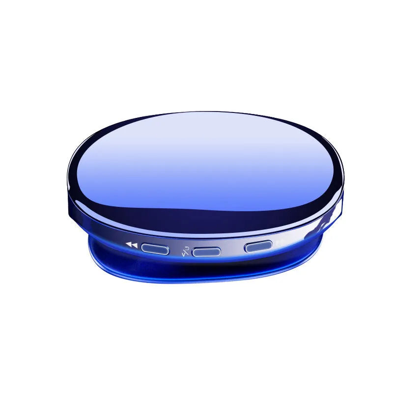 Bluetooth MP4 music player with OLED screen in blue, black or rose gold colour options