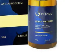 Glorious Facial Liquid moisturiser bottle measuring 10.1cm tall